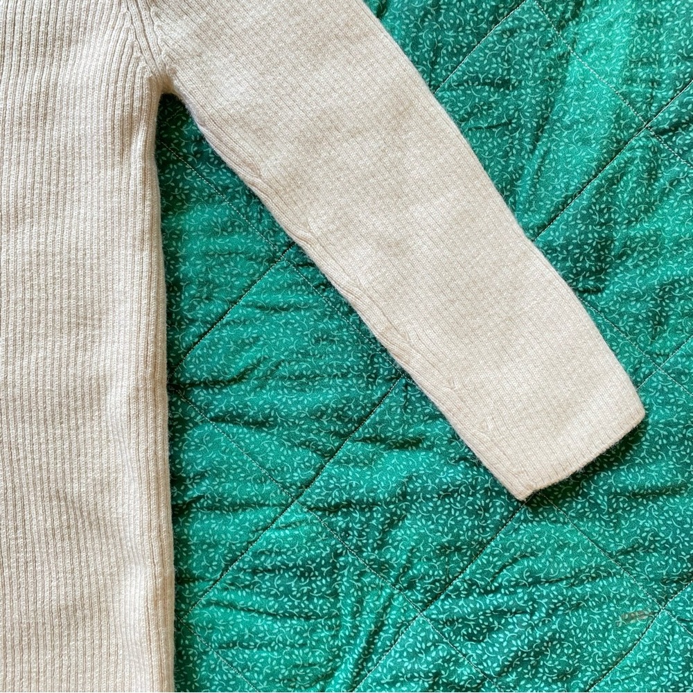 Tsumori Chisato 1/2 sleeve knit crewneck sweater -  100% wool - Picture 9 of 14